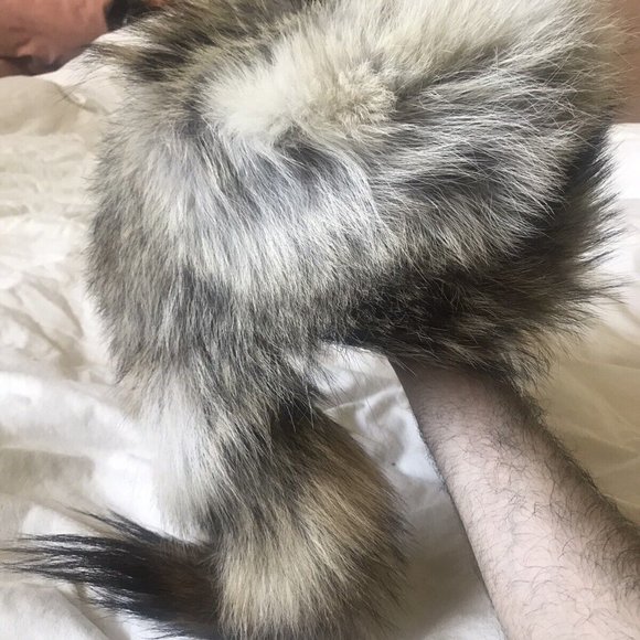 Genuine Vintage Fur Hat, Small Size, Davy Crocket Style, Excellent Condition - Picture 5 of 5